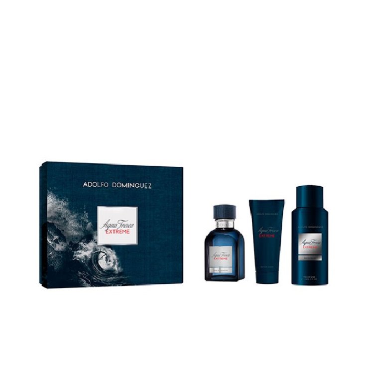 Adolfo Dominguez Agua Fresca Extreme Eau De Toilette Vaporisateur 120 ml Coffret 3 Parties 2017