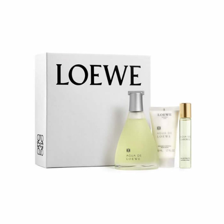 Loewe Agua De Loewe Eau De Toilette Vaporisateur 100ml Coffret 3 Parties 2017
