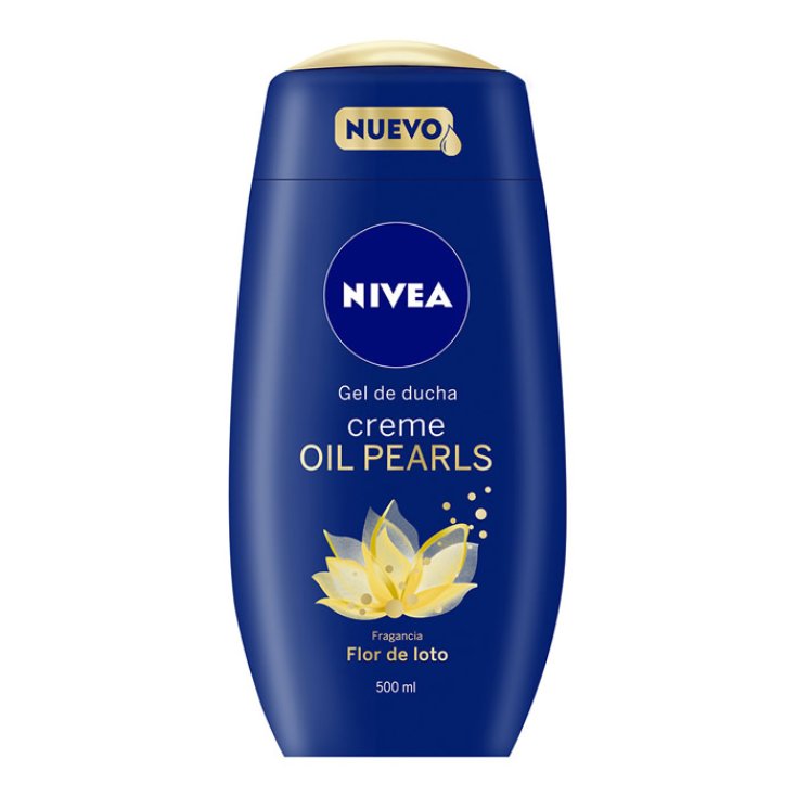 NIVEA B/SC/HUILE PERLES LOTUS 500 ML