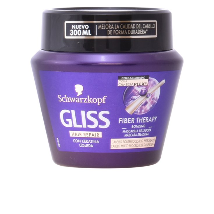 Schwarzkopf Gliss Fiber Therapy Masque Liant 300ml