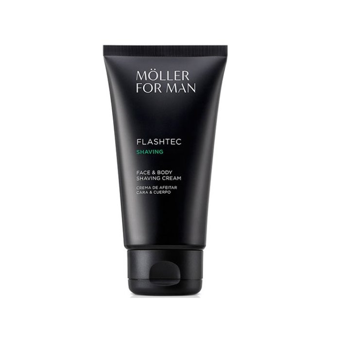 Anne Möller For Man Flashtec Crème De Rasage Visage Et Corps 125 ml