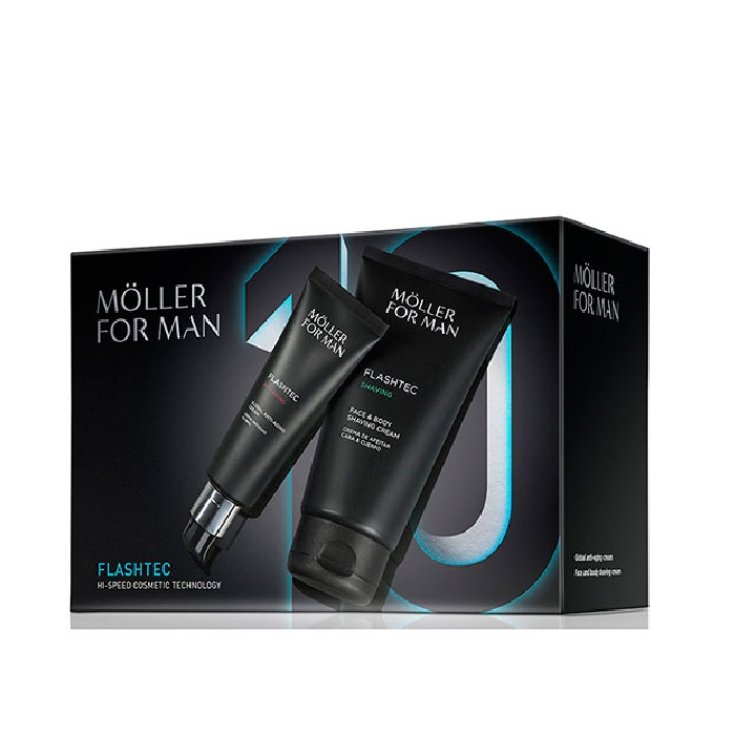 Anne Möller For Man Flashtec Crème Anti-âge Urban Defender 50ml Coffret 2 Pièces 2017