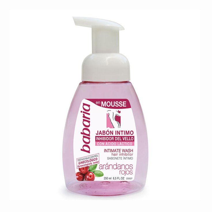 Babaria Savon Intime À La Mousse De Canneberge 250 ml