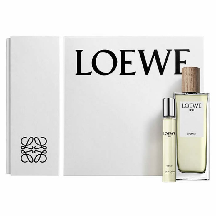 Loewe 001 Femme Eau De Parfum Vaporisateur 100ml Coffret 2 Parties 2017