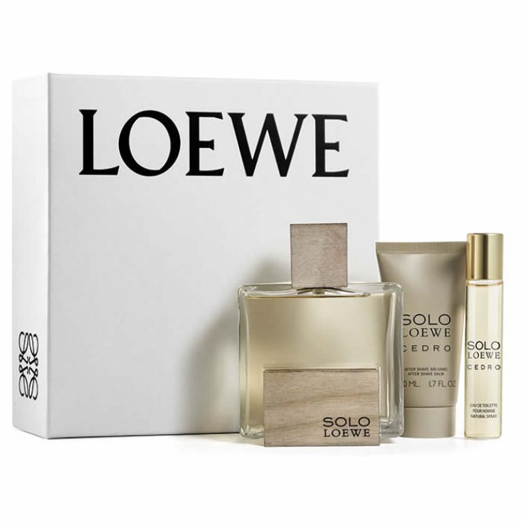 Only Loewe Cedro Eau De Toilette Vaporisateur 100 ml Coffret 3 Parties 2017
