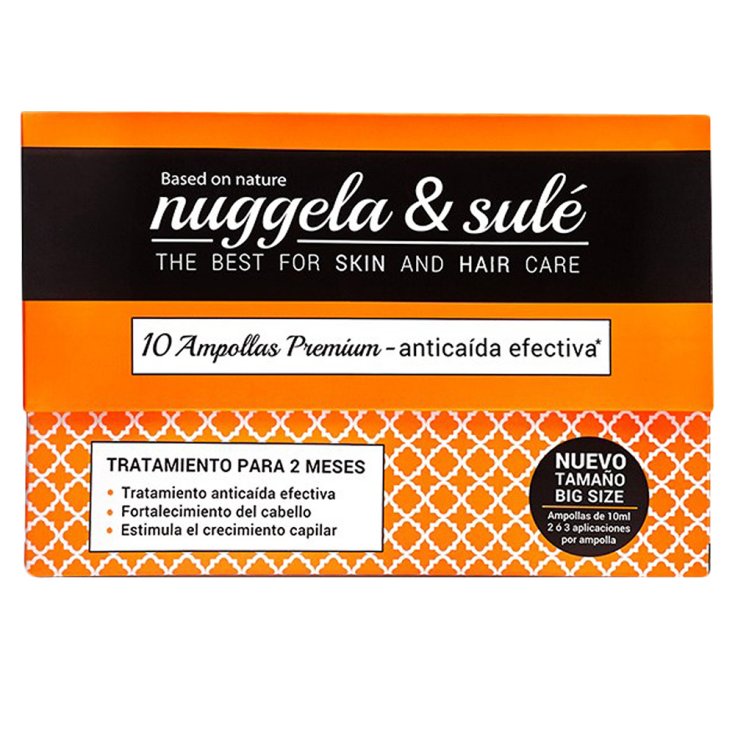 Nuggela & Sulé Anti Chute de Cheveux 10 Ampoules