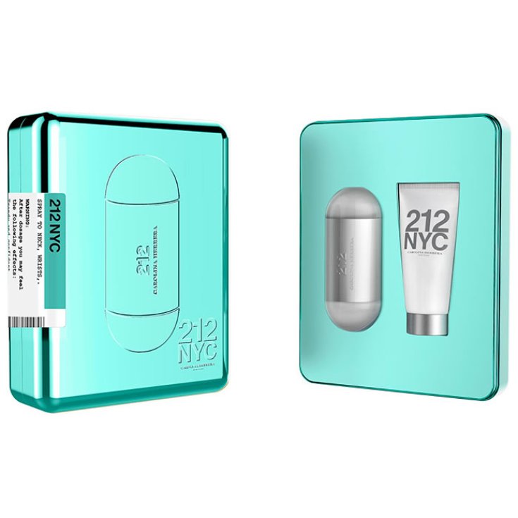 Carolina Herrera 212 Eau De Toilette Vaporisateur 100 ml Coffret 2 Pièces 2017