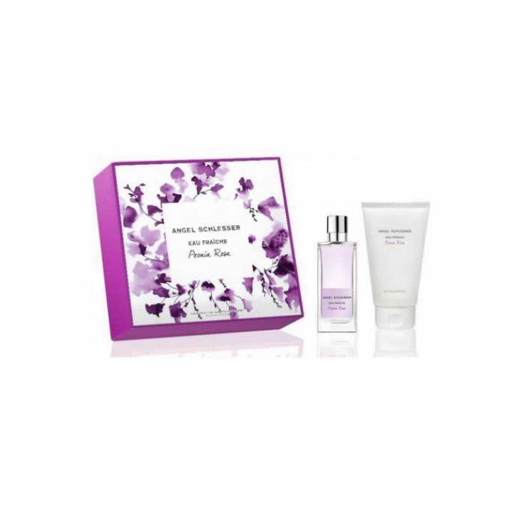Angel Schlesser Pivoine Rose Eau De Toilette Vaporisateur 100 ml Coffret 2 Parties 2017