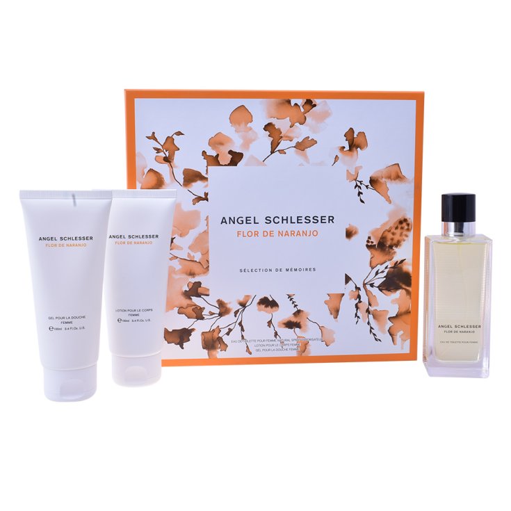 Angel Schlesser Flor De Naranjo Eau De Toilette Vaporisateur 100ml Coffret 3 Pièces 2018 Angel Schlesser Flor De Naranjo Eau De Toilette Vaporisateur 100ml Coffret 3 Pièces 2018