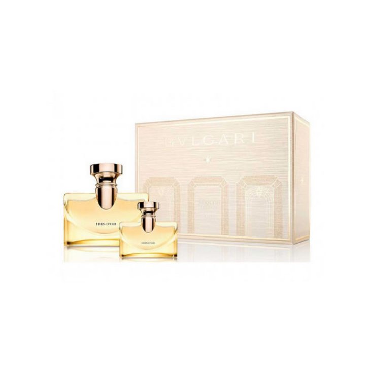 Bvlgari Splendida Iris D'Or Eau De Parfum Vaporisateur 50ml Coffret 2 Pièces 2018