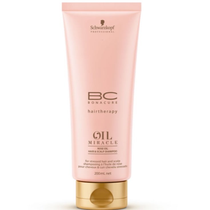 Schwarzkopf Professional BC Rose Oil Shampooing Cheveux Et Cuir Chevelu 200ml