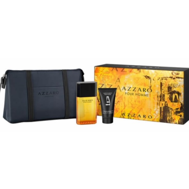 Azzaro Pour Homme Eau De Toilette Vaporisateur 100ml Coffret 2 Parties 2018