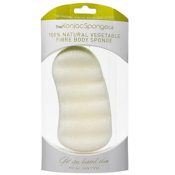 Le Konjac Konjac Big Body Buffer Pure White