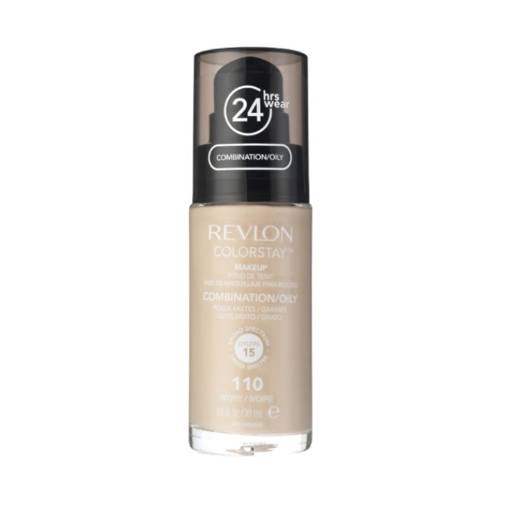 Revlon Colorstay Make Up Mixte Peaux Grasses 110 Ivoire Revlon Colorstay Make Up Mixte Peaux Grasses 110 Ivoire