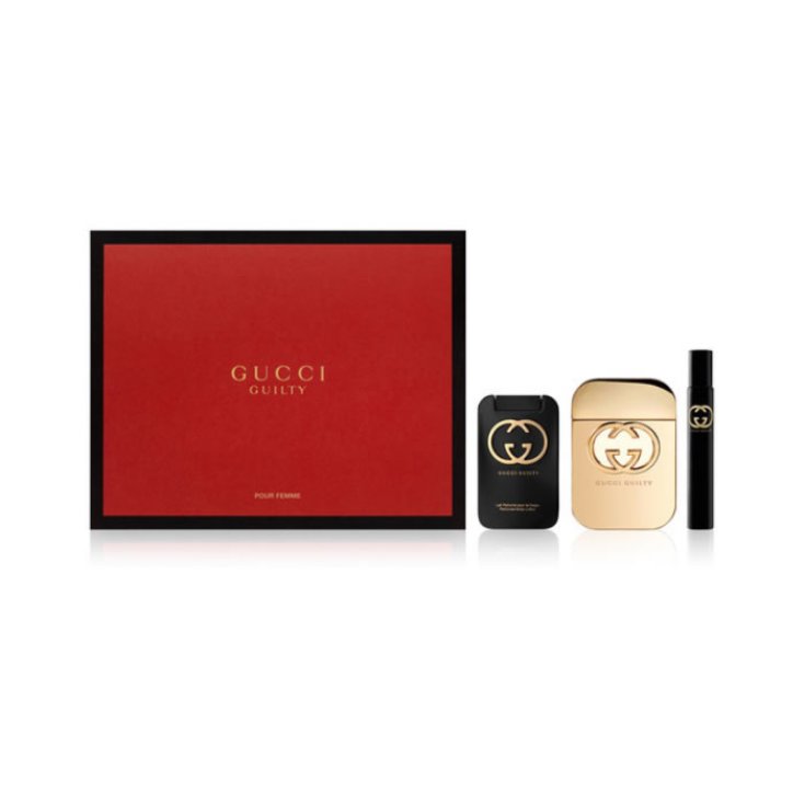 Gucci Guilty Eau De Toilette Vaporisateur 75ml Coffret 3 Parties 2018