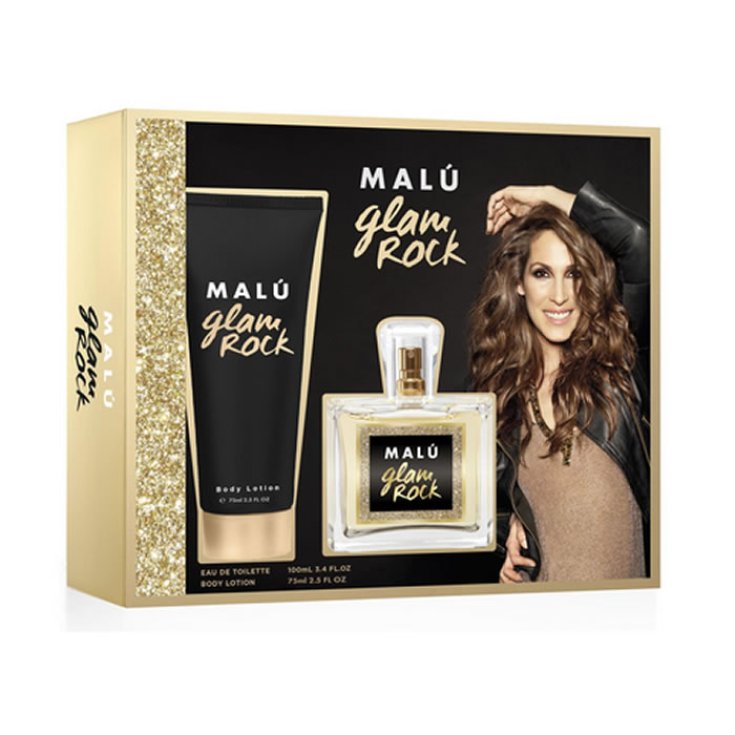 Malú Glam Rock Eau De Toilette Vaporisateur 100ml Coffret 2 Parties 2018