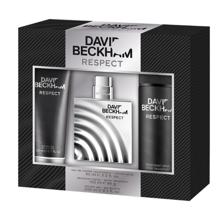 David Beckham Respect Men Eau De Toilette Vaporisateur 75 ml Coffret 3 Parties 2018