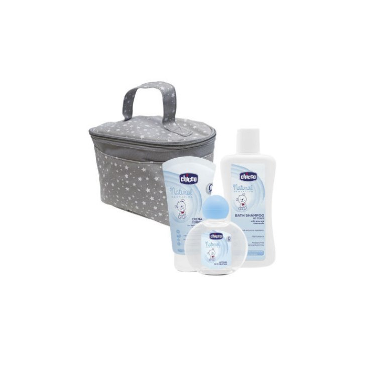 Chicco Natural Sensation Gel Douche 200ml Coffret 4 Pièces 2018