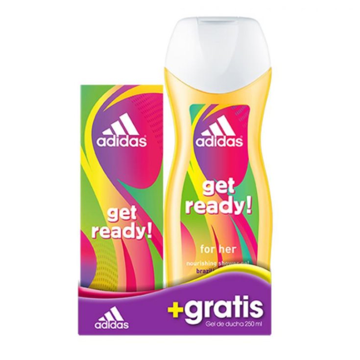 Adidas Get Ready For Her Eau De Toilette Vaporisateur 50 ml Coffret 2 Parties 2018