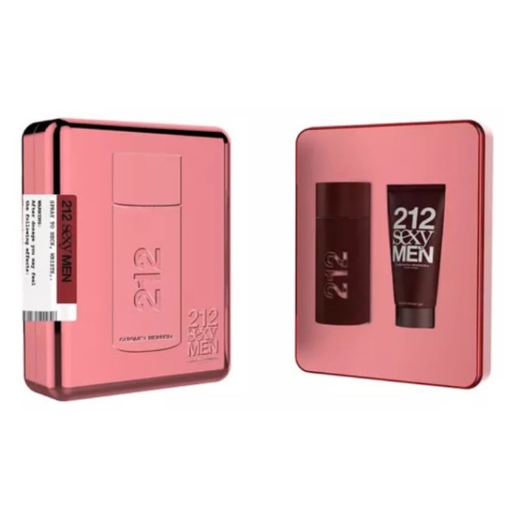 Carolina Herrera 212 Sexy Men Eau De Toilette Vaporisateur 100 ml Coffret 2 Pièces 2018