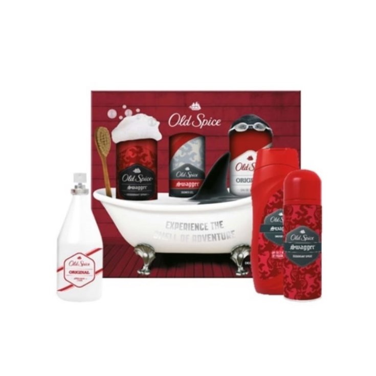 Old Spice Eau de Toilette Vaporisateur 100 ml Coffret 3 Parties 2018