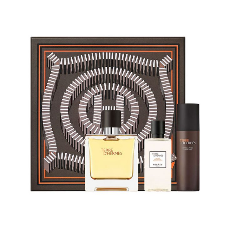 Terre D'Hermes Eau De Parfum Vaporisateur 100ml Coffret 3 Parties 2018