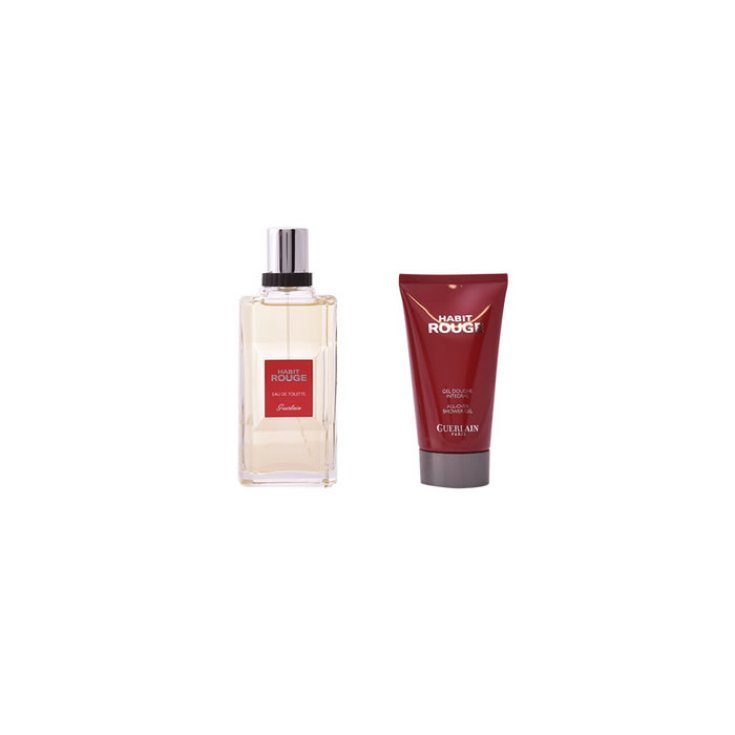 Guerlain Habit Rouge Eau De Toilette Vaporisateur 100ml Coffret 2 Parties 2018