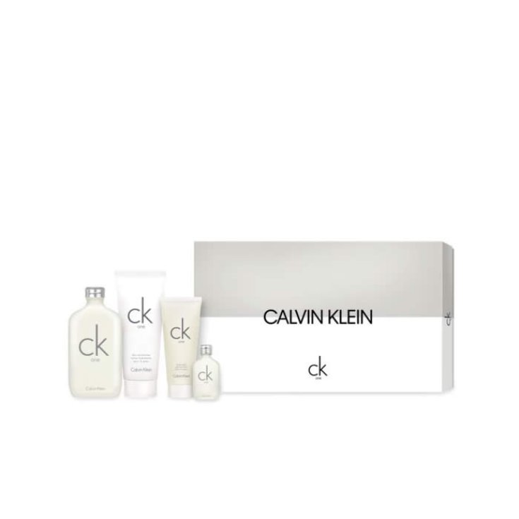 Calvin Klein CK One Eau De Toilette Vaporisateur 200ml Coffret 4 Parties 2018