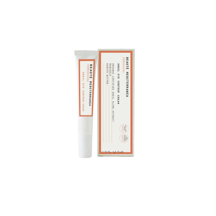 Beauté Mediterranea Escargot Crème Contour des Yeux 15 ml