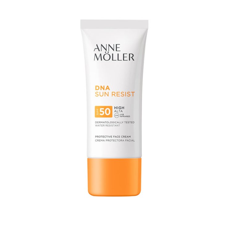 Anne Möller DNA Sun Resist Crème Protectrice Visage Peaux Réactives F50 50 ml