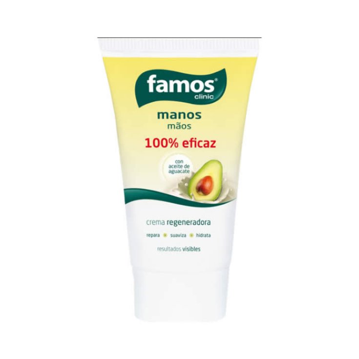 Famos Crème Mains à l'Huile d'Avocat 100 ml Famos Crème Mains à l'Huile d'Avocat 100 ml
