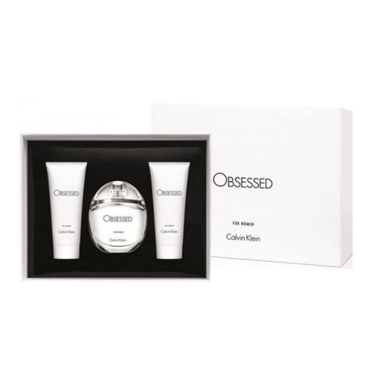 Calvin Klein Obsessed Woman Eau De Parfum Vaporisateur 100ml Set 3 Piezas 2018