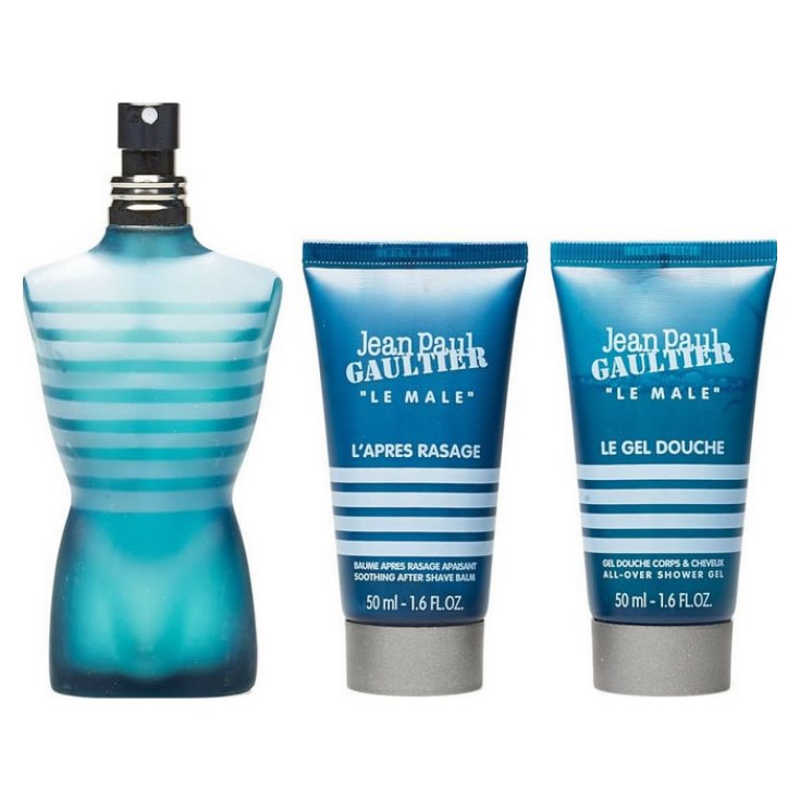 Jean Paul Gaultier Le Male Eau De Toilette Vaporisateur 125ml Coffret 3 Parties 2018