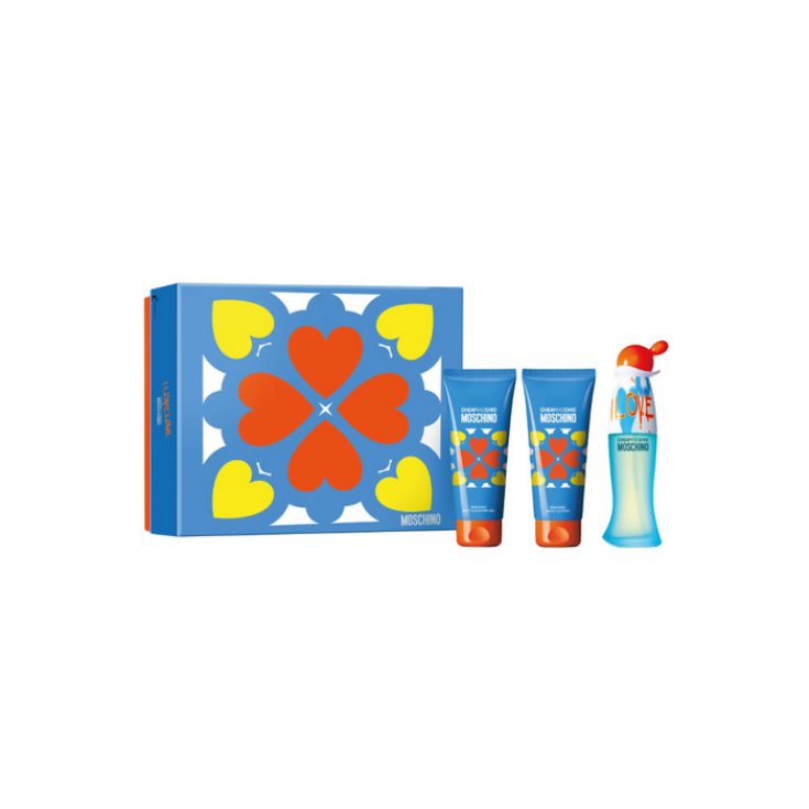 Moschino Cheap And Chic I Love Love Eau De Toilette Vaporisateur 50 ml Coffret 3 Pièces 2018