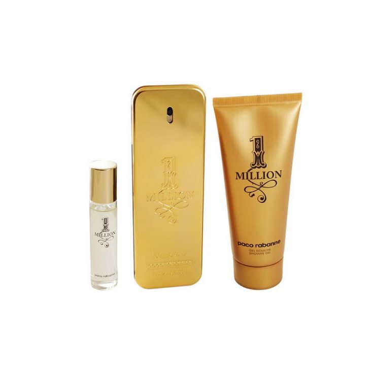 Paco Rabanne One Million Eau De Toilette Vaporisateur 100 ml Coffret 3 Parties 2018