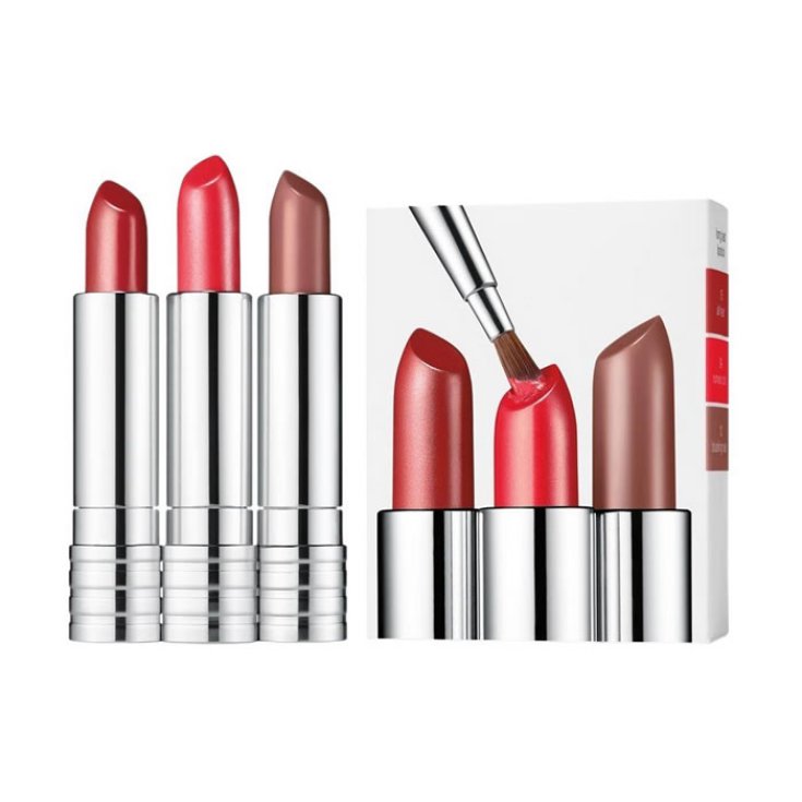 Clinique Long Last Lipstick Trio Set 3 Parties 2018 Clinique Long Last Lipstick Trio Set 3 Parties 2018