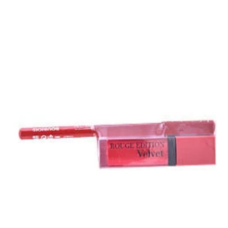 Bourjois Rouge Edition Velvet Lipstick 13 Funchsia Set 2 Pièces