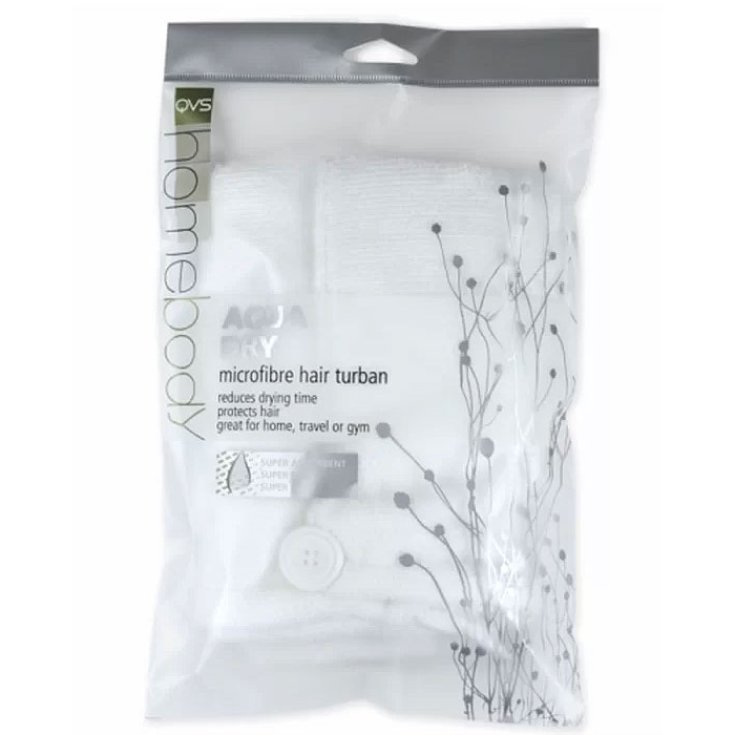 Turban en microfibre Qvs