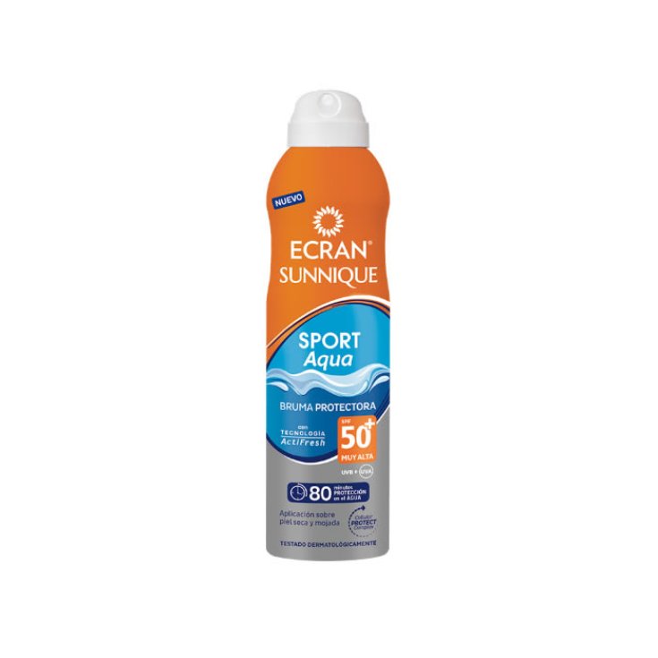 Ecran Sunnique Sport Brume Aqua Protection Spf50 250 ml