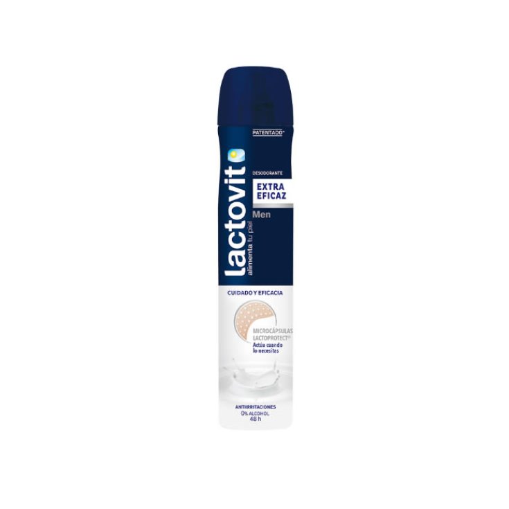 Lactovit Déodorant Homme 48h Spray 200 ml