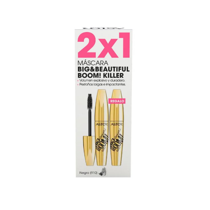 Astor Big & Beautiful Boom 910 Noir Set 2 Pièces