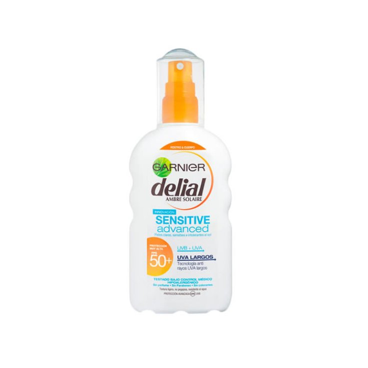 Delial Sensitive Advanced Spray Spf50 200 ml