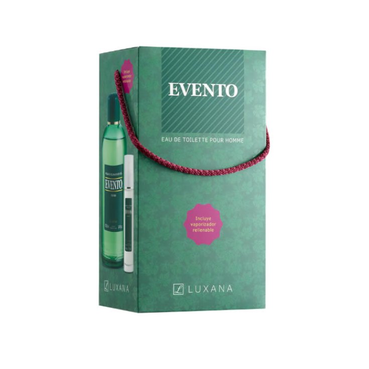 Luxana Event Eau De Toilette 1000ml Coffret 2 Pièces