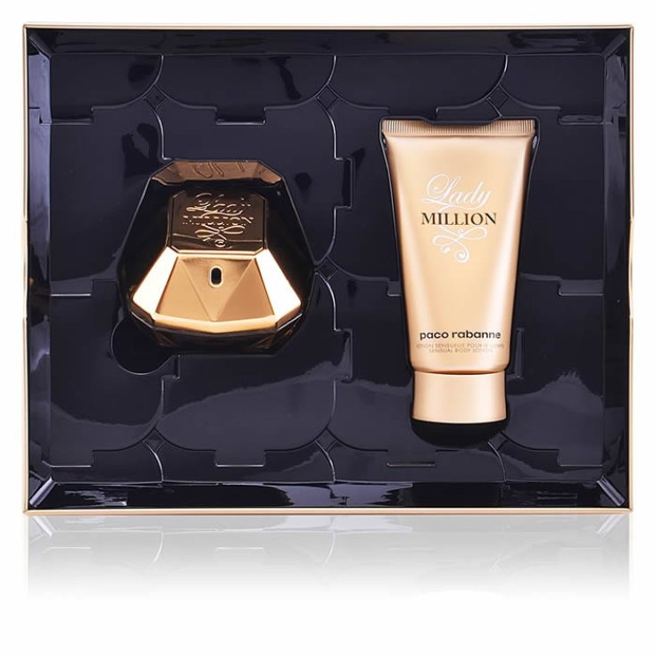 Paco Rabanne Lady Million Eau De Toilette Vaporisateur 50 ml Coffret 2 Parties 2018