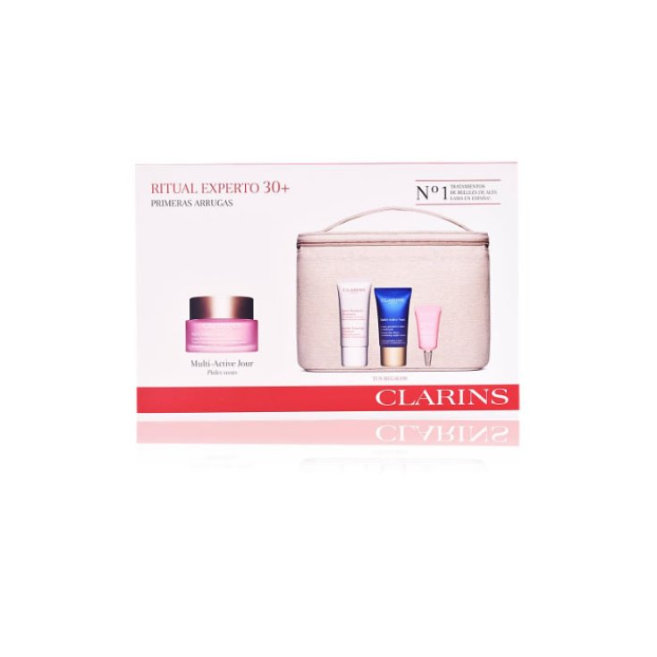 Clarins Multi-Active Crème Jour Peaux Sèches 50 ml Coffret 4 Pièces 2018