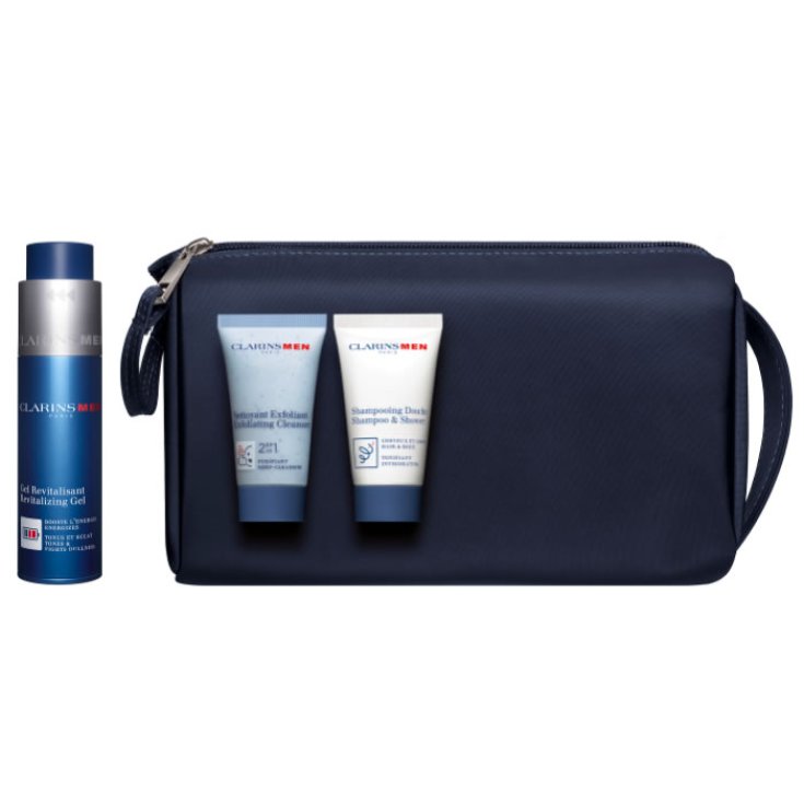 Clarins Men Gel Revitalisant 50 ml Coffret 3 Pièces 2018