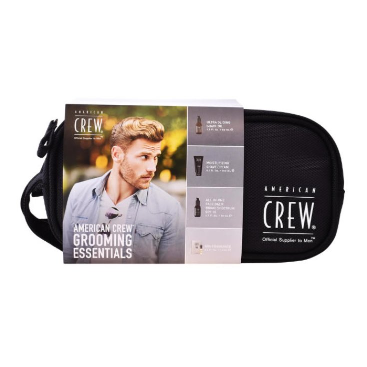 American Crew Grooming Essentials Set 4 Pièces