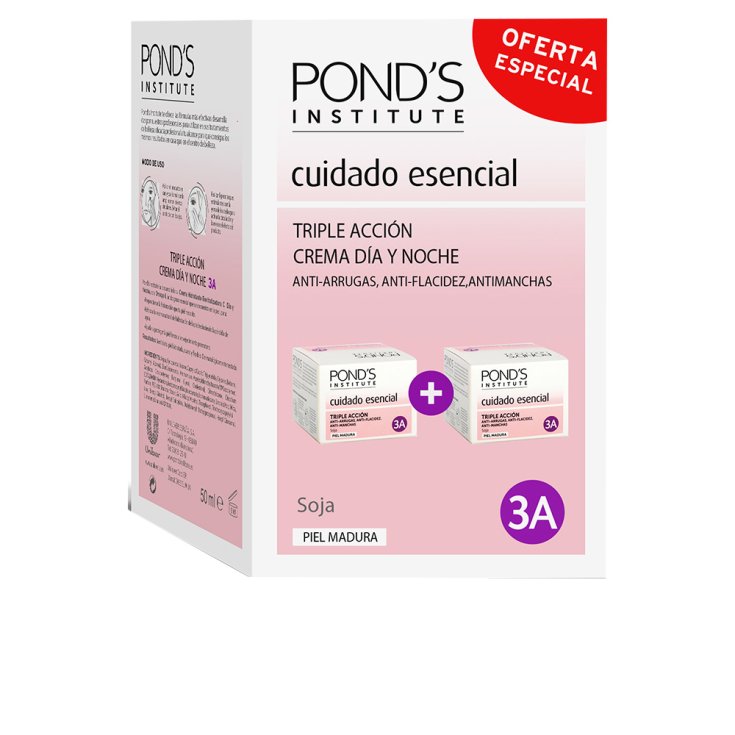 Ponds Institute Essential Care Triple Action 3A Set 2 Pièces 2018