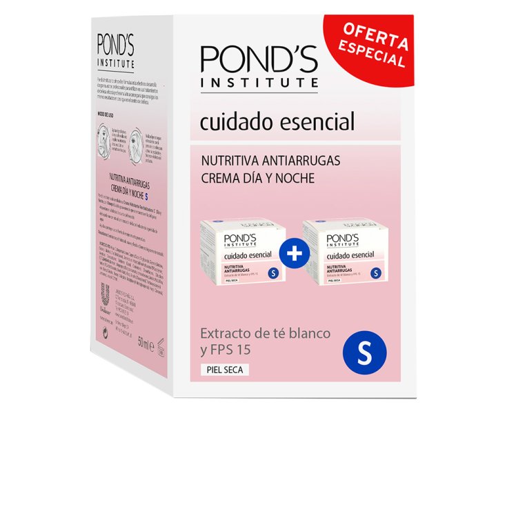 Ponds Institute Esential Care Nourishing Anti Wrinkle S Set 2 Parts 2018