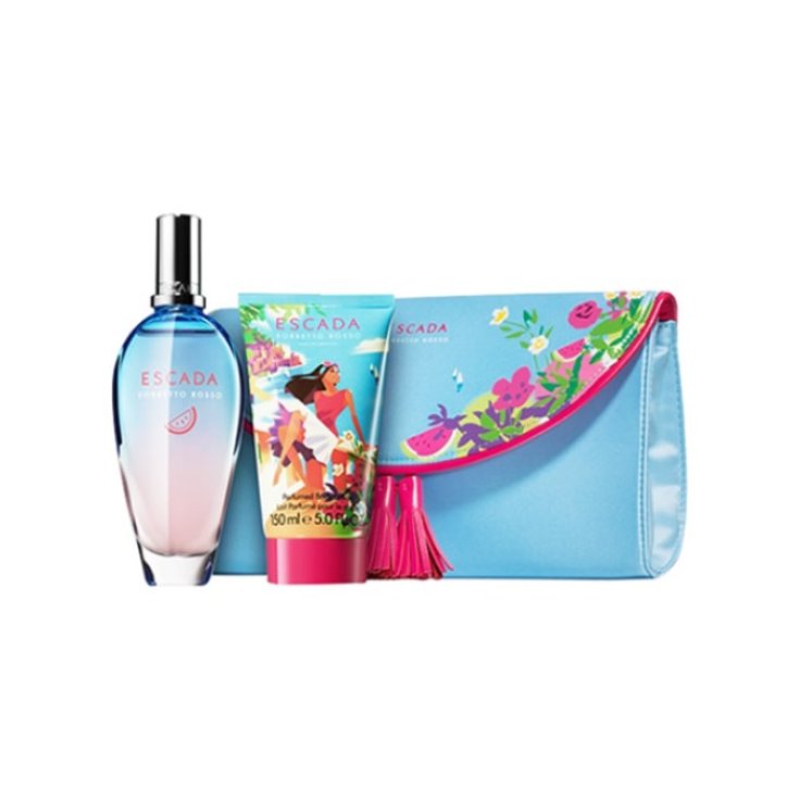 Escada Red Sorbet Eau De Toilette Vaporisateur 100 ml Coffret 3 Parties 2018